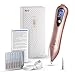 Mole Remover, Playmont Rechargeable Mole Removal Pen Skin Tag Remover with 8 Gear Power Levels, LCD Display and USB Cable