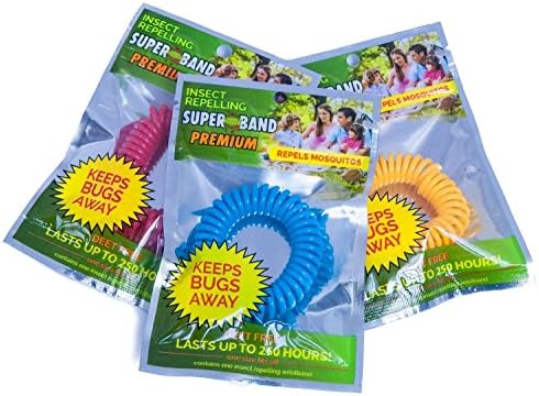 Superband PREMIUM Insect Repellent Bracelet: Assorted Colors (200)