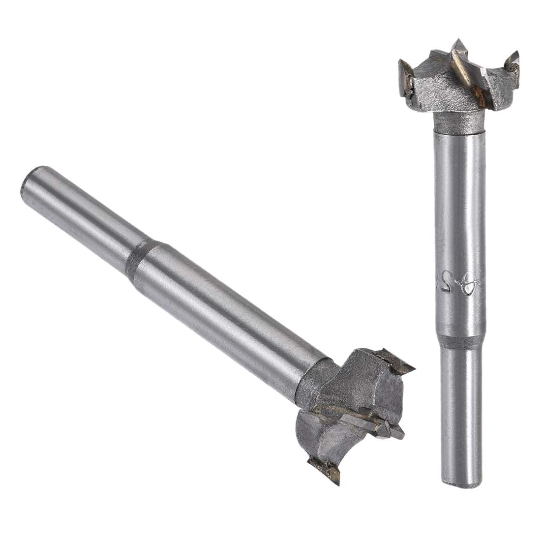 MACHSWON 2 PCS Forstner Drill Bits Tungsten Carbide Wood Hole Saw Opener Drill Bit 20mm+21mm Woodworking Drilling Boring Bit Cutter