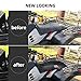 kemimoto ATV Seat Covers Waterproof Compatible with Sportsman 4X4 600 700 1996-2004