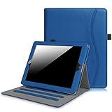 Fintie iPad 2/3/4 Case [Corner Protection] - [Multi-Angle Viewing] Folio Smart Stand Cover with Pocket, Auto Sleep / Wake for Apple iPad 2, iPad 3 & iPad 4th Gen with Retina Display, Royal Blue