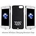 Wireless Charging Receiver Case, Dual Layer Protective Back Cover & flexible Lightning Connector for iPhone 6, 6s, 7 (4.7 