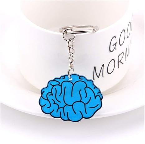 Amazon Co Jp キーホルダー オルガンハートキーホルダー脳目の歯キーチェーン女性と男性のかわいいアニメ漫画の子供キーリングギフトポルト音部記号 キーホルダー Color 02 ホーム キッチン