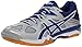 ASICS Women's Gel Tactic Volleyball Shoe, Silver/Royal/White, 8.5 M US