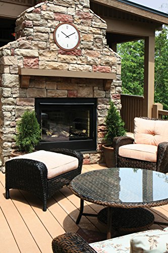 Poolmaster 52542 16" Bronze Contemporary Clock