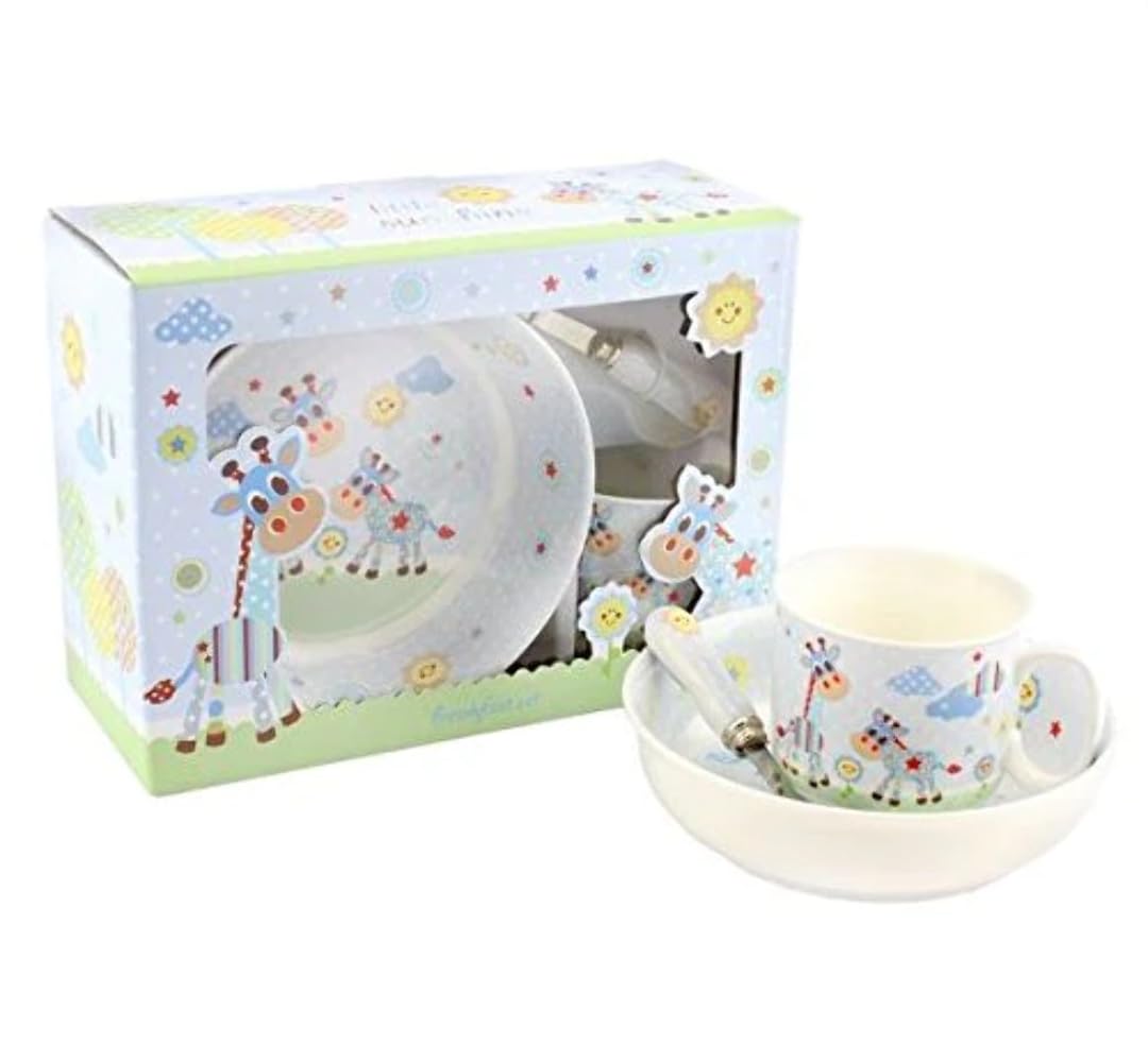 Lesser and Pavey - Little Treats Little Sunshine Feeding Set (Blue)