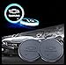 monochef Auto sport 2PCS LED Cup Holder Mat Pad Coaster with USB Rechargeable Interior Decoration Light for Chevrolet Accessory