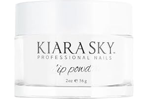 Kiara Sky Professional Nails Dipping Powder – PURE WHITE (2 oz)