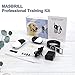 MASBRILL Dog Training Collar with Remote, Rechargeable Waterproof Dog Shock Collar, Beep, Vibrating and Shock 3 Modes, Keypad Lock, for Small Medium and Large Dogs, 2000Ft Control Range (818, Black)