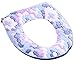 Lucky Beth Autumn Winter Warm Thicken Toilet Mat Toilet Seat Cover Pads Zipper