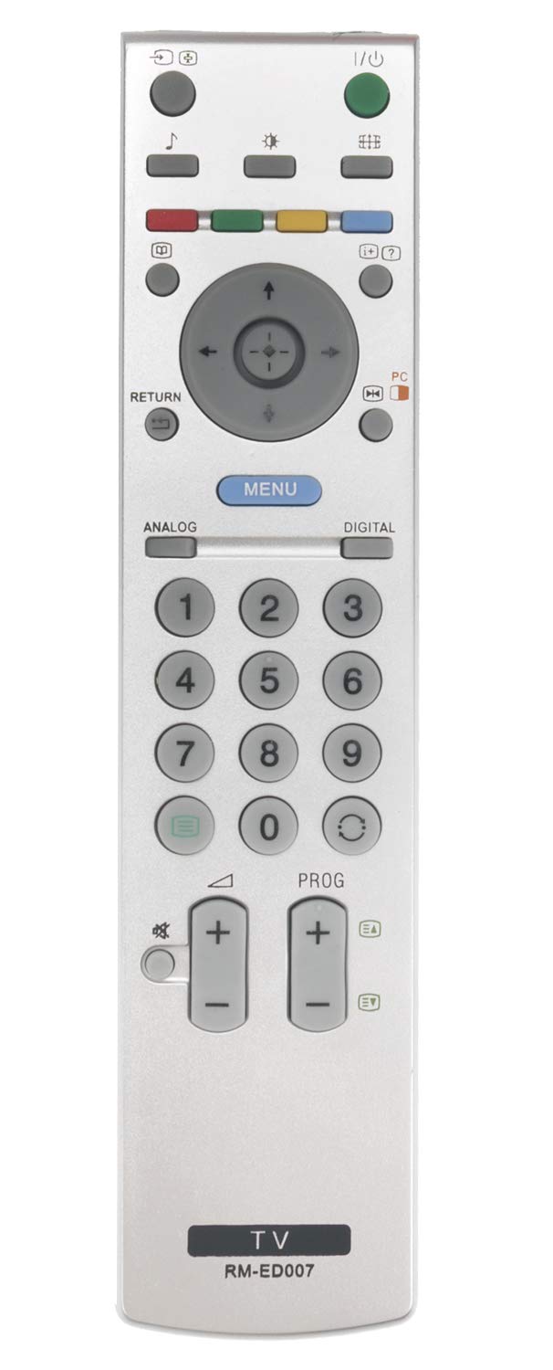ALLIMITY RM-ED007 Remote Control Replace for Sony LED LCD Bravia TV KDF-50E2000 KDF-50E2010 KDL-15G2000 KDL-20G2000 KDL-20S2000 KDL-20S2020 KDL-26P2530 KDL-26U2000 KDL-32P2530 KDL-32U2000 KDL-32U2530