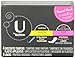 U by Kotex 4 Regular Tampons and 2 Thin Liners - 6 CT