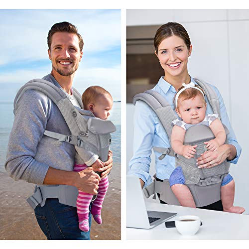 Meinkind Convertible Carrier, 4in1 Infant Carrier Ergonomic, Soft