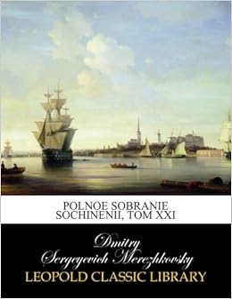 Polnoe Sobranie Sochinenii Tom Xxi Russian Edition - 