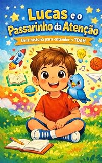 Livro Lucas e o passarinho da atenção