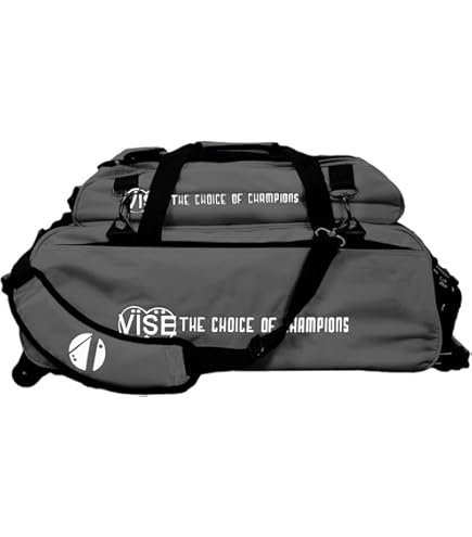Amazon.com : VISE Three Ball Tote Roller Bowling Bag with