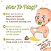 Party Profi 33 Funny Baby Shower Games – Diaper Raffle Tickets Emoji Scratch Off Lottery Card Game – Great for Boy & Girl Baby Shower Decorations & Supplies
