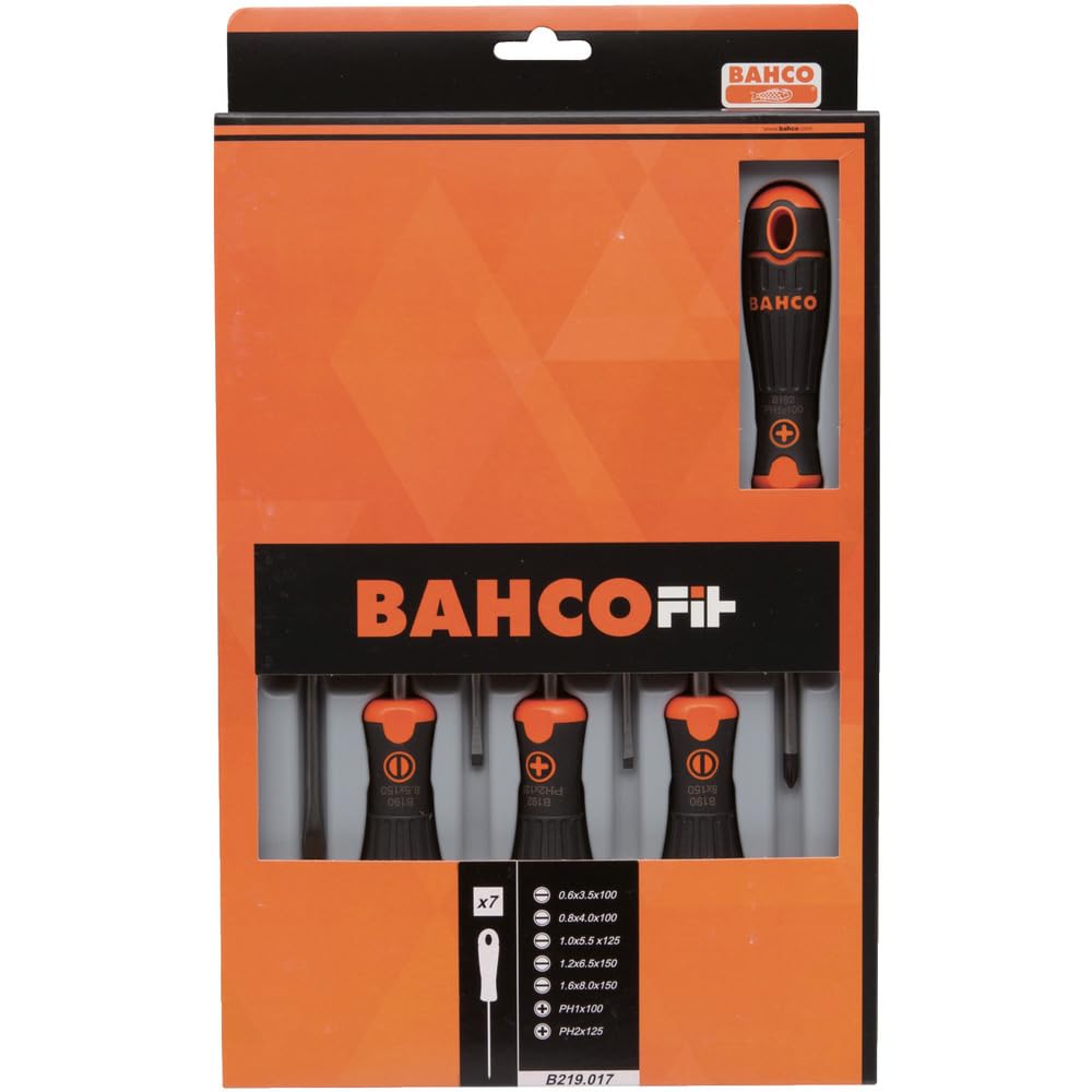 BAHCOFIT Screwdriver Set, 7 Piece