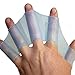 Polytree Silicone Swim Gear Fins Hand Webbed Flippers Training Glove (M)