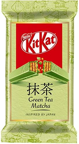 KitKat Green Tea Matcha 4 Finger Chocolate Bar - 41.5gr - European Edition