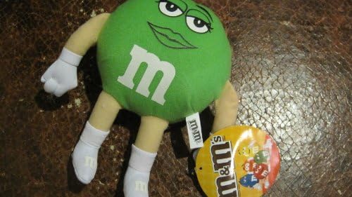 8" Green M&ms Candy Character Plush