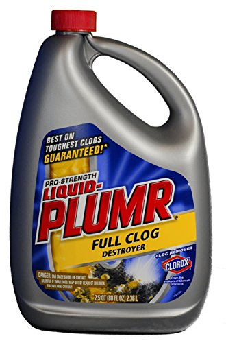 Liquid-Plumr Professional Strength Drain Opener, 80 fl oz Bottle