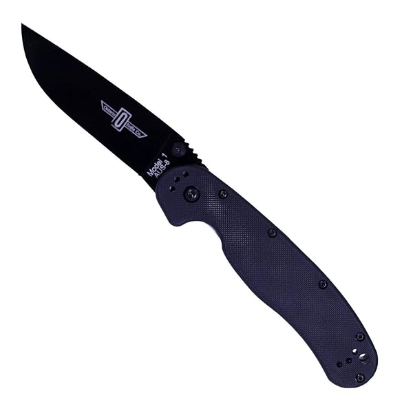 ONTARIO KNIFE COMPANY RAT I FOLDING POCKET KNIFE,...