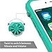 Fansteck iPhone 8 Plus iPhone 7 Plus Waterproof Case, Ultra Slim Waterproof IP68 / High Sensitive Touch Screen and Touch ID Waterproof Case for iPhone 8 Plus 7 Plus 5.5-inch Mint Green