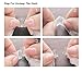 Wingslove Adhesive Bra Reusable Strapless Self Silicone Push-up Invisible Sticky Backless Bra(Nature,A Thin Thickness)