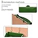 KORAM 12-inch Vertical Garden Planter Wall Mount Hanging Flower Box Living Wall Planter Plant Pots with S Shaped Hooks for Balcony Window Vegetable Gardens, 1-Pack Garden Gifts for Men & Women