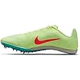 Nike Zoom Rival M 9 Mens Track Spike (Barely Volt/Hyper Orange, Numeric_14)
