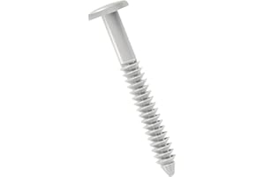 MidAmerica Paintable 3" Shutter Lok Peg Fasteners 84 Pack Spikes Longer and Stronger