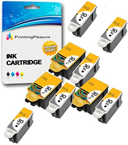 Ink Cartridges,30XL High Capacity Non Oem replacement Compatible for Kodak C100,C110,C115,C300,C310,C315,C330,C360,1.2,3.2,3.2S,Office 2100,2150,2170 AIO,Hero 2.2,3.1,4.2,5.1(3set+3Black)