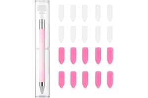 Automatic Refillable Wax Pen, Automatic Refillable Wax Pen for Diamond Painting, Auto Refill Fine Point Nail DIY Crafts Dotti