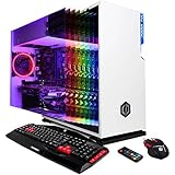 CYBERPOWERPC BattleBox Essential GXi10900CPG Gaming PC (Intel i5-8600K 3.6GHz CPU, 8GB DDR4, NVIDIA GTX 1060 3GB, 120GB SSD, 2TB HDD, WiFi &amp; Win10 Home) White