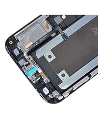 Pantalla táctil (AMOLED) digitalizador de montaje con marco para Samsung Galaxy S6 Edge (5,1 pulgadas) (para reparación de teléfono móvil), Blanco