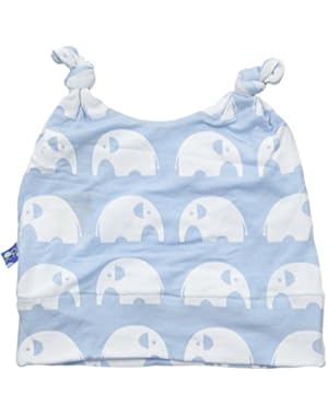 Baby Boys' Essentials Print Double Knot Hat