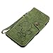 Moto G5 Plus Case, Moto G Plus (5th Gen) Case, Linkertech [Kickstand Feature] PU Leather Wallet Flip Pouch Case Cover with Wrist Strap & Card Slots for Motorola Moto G Plus (5th Generation) (C-4)