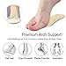 NANOOER Arch Support Insoles for Flat Feet, Plantar Fasciitis, Relieve Pain for Women and Men - 3pairs (Yellow)