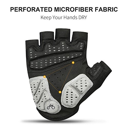 image for INBIKE Mountain Bike Gloves, Cycling Gloves Half Fingers MTB DH Road R