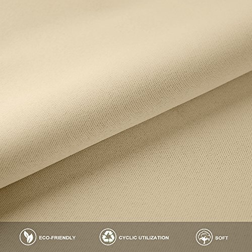 image for Living Room Blackout Curtain Panels - (Beige Color) 42 Width X 72, 1 P