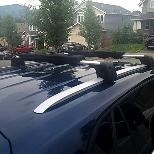 SUNPIE Crossbar Pads for Roof Rack Car Ski Snowboard Rood Racks Luggage
