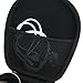 Khanka Hard Case Travel Storage Bag for Samsung Level U Pro Noise Cancelling Bluetooth Wireless In-ear Headphones - Black