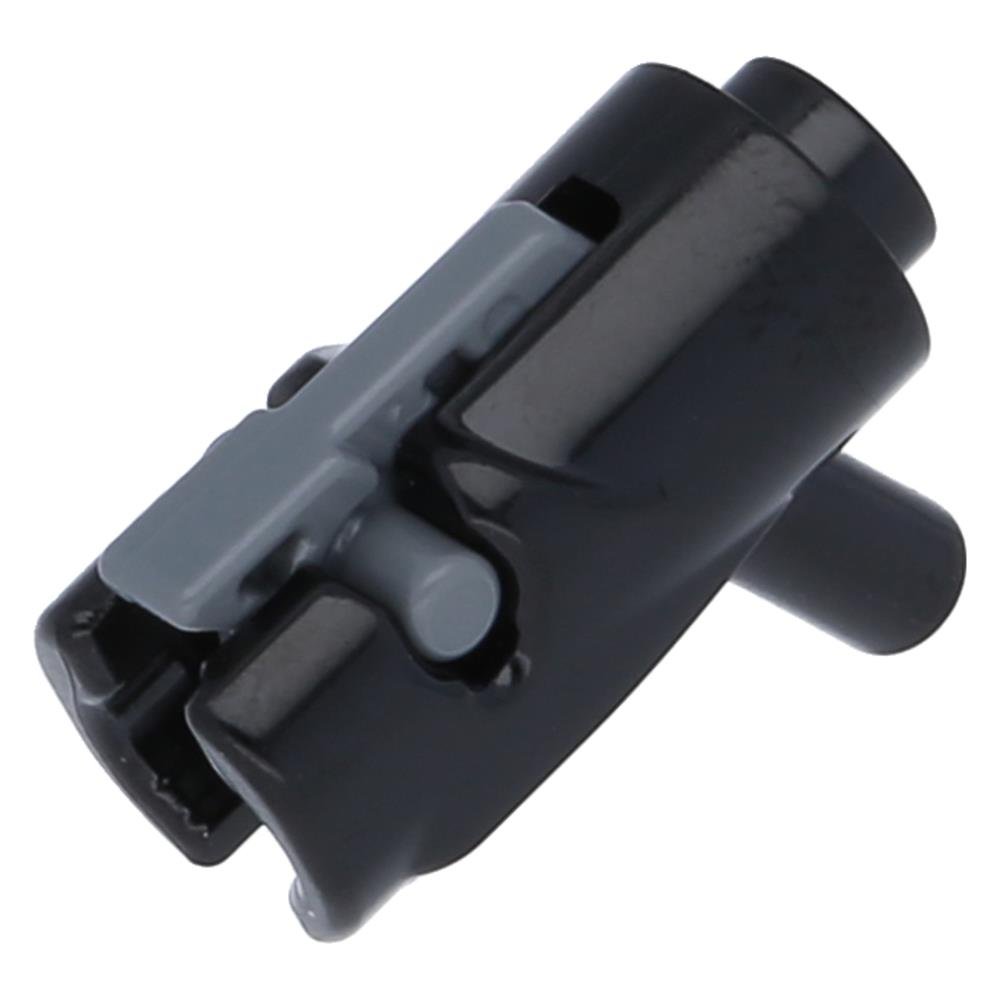 LEGO 10 x Minifig, Weapon Gun, Blaster Mini with Dark Bluish Gray Black