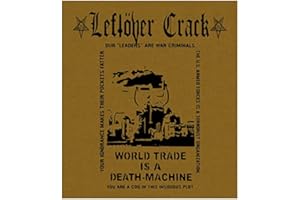 Leftover Crack Back Patch - Crust Punk Citizen Fish Choking Victim Anarcho F-minus no cash anti-flag subhumans the infested s