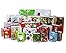 Iconikal Christmas Print Gift Bags, Farmhouse Buffalo Plaid Designs, 24-Count