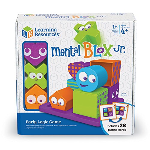 Learning Resources Mental Blox Jr. Early Logic Game, 8 Pieces