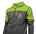 Real Madrid Hoodie Zip Front Fleece Sweatshirt Jacket Gray (XL)