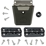 Igloo Cooler Replacement Hybrid Stainless/Plastic Latch & Hinge Set
