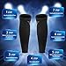 MGANG Calf Compression Sleeve, 1 Pair, Leg Compression Socks Strong Calf Support for Men Women, Best for Calf Pain Relief, Shin Splint, Running, Cycling, Travel, Nursing, Circulation & Recovery